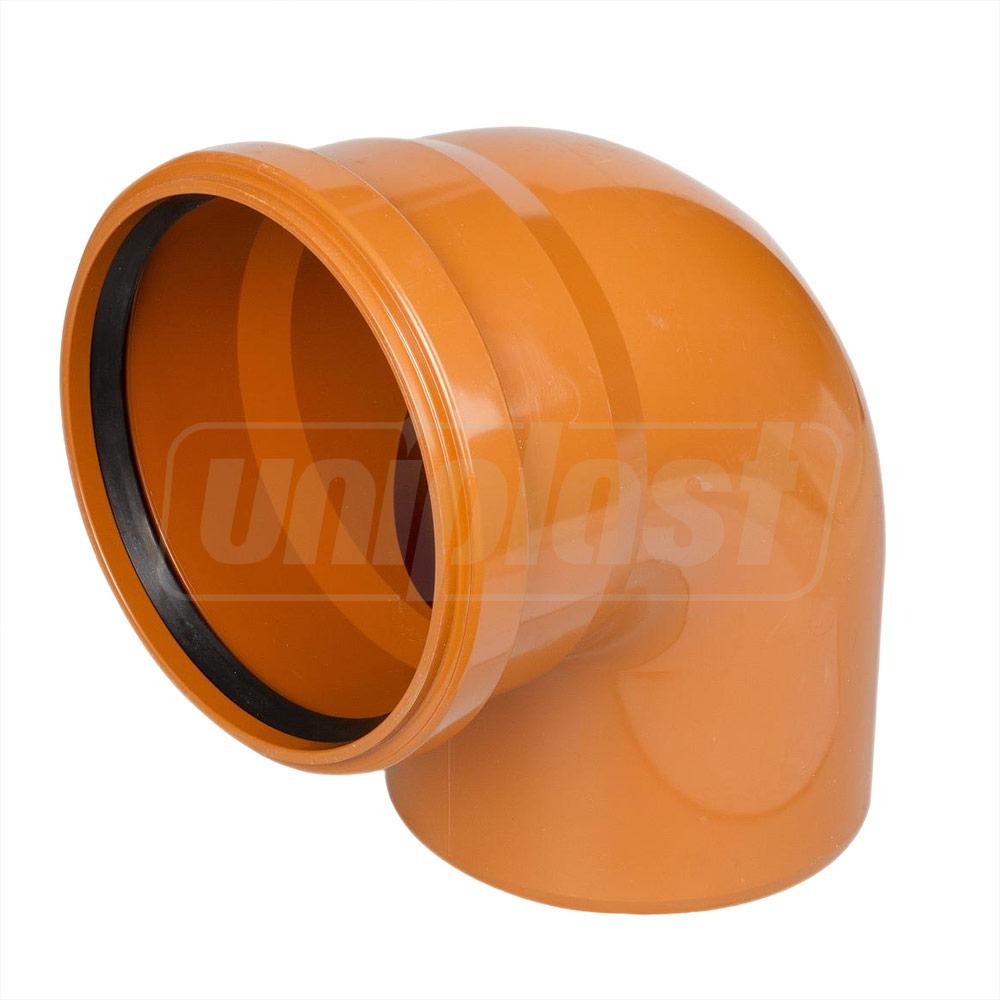 Cot PVC D.125 / 90°  BTN