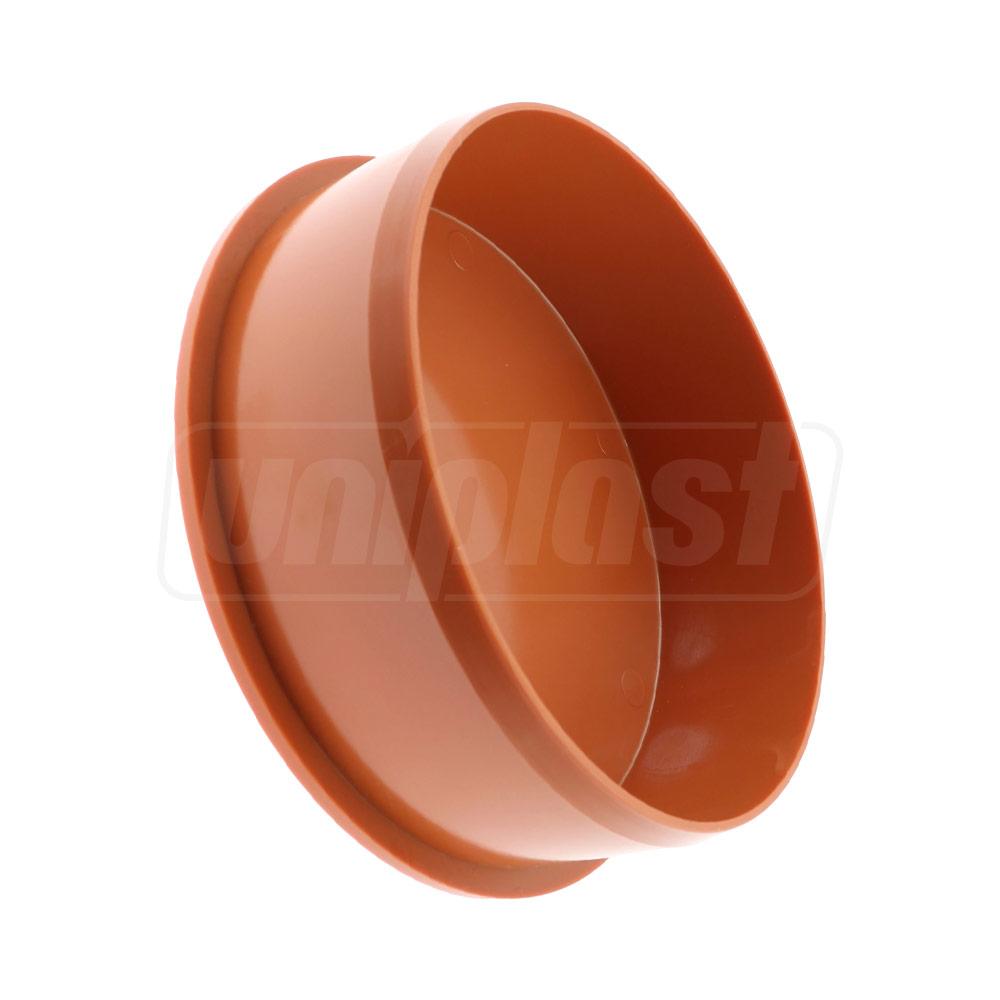Заглушка ПВХ Папа D.125 (наружная) BTN