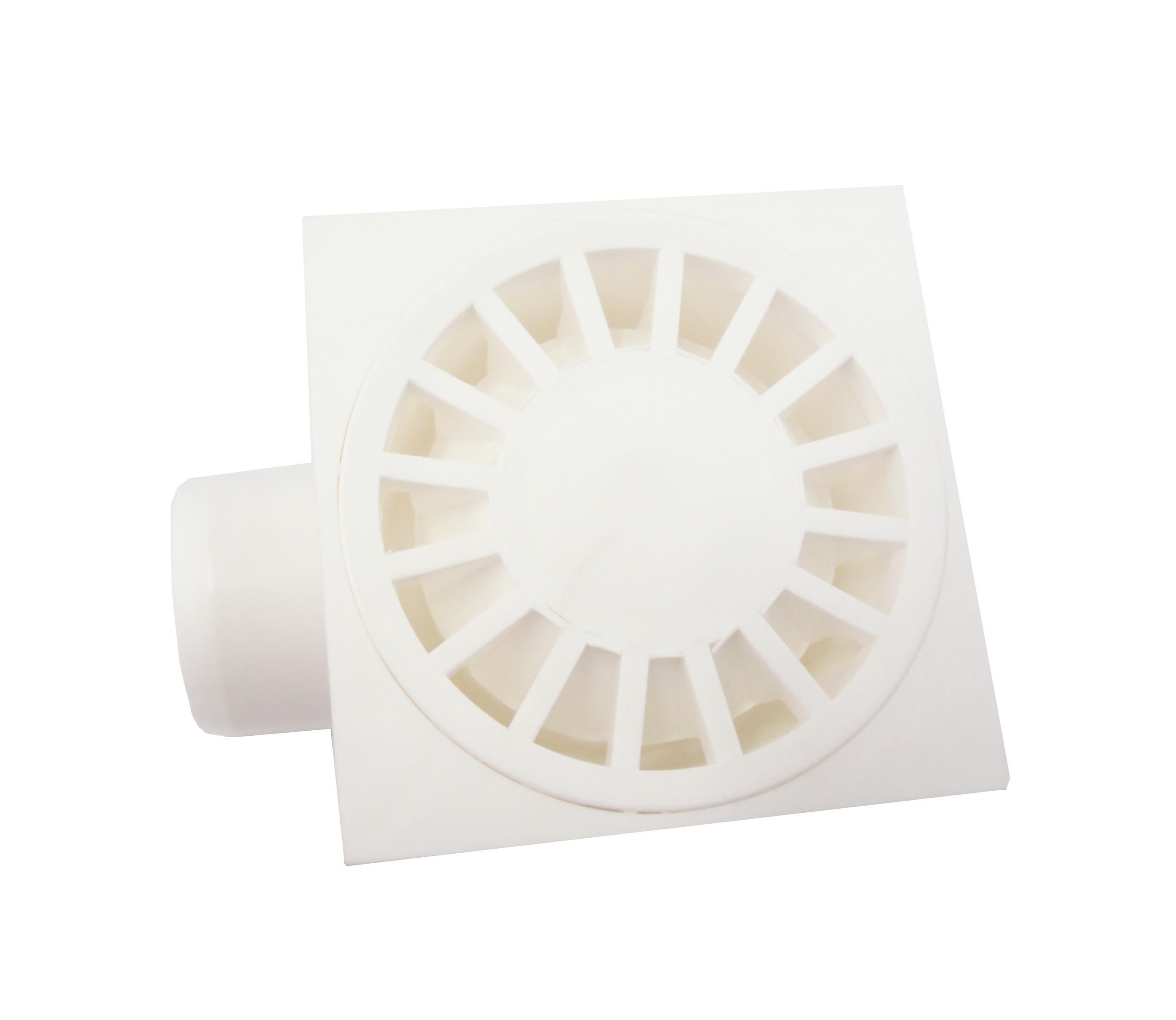 Sifon de pardoseala PP D. 50 х 90° orizontal (alb) (100 x 100 x 85 mm) 1765  ZMM MAXPOL