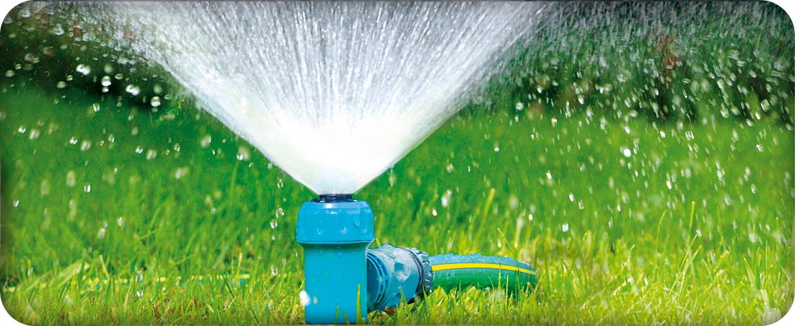 Aspersor static, cu tarus, plastic R=4-5.5 m, S=50-100 m², PN4 WULCAN  CELLFAST