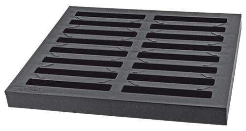 Grila PVC 300x300 mm (neagra) A15 Art. 1783  ZMM MAXPOL