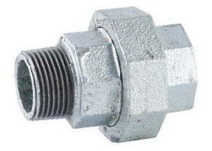 Гайка накидная П/М D.  3/4" гальванизированная HY