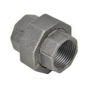 Гайка накидная М/М D. 2" гальванизированная HY