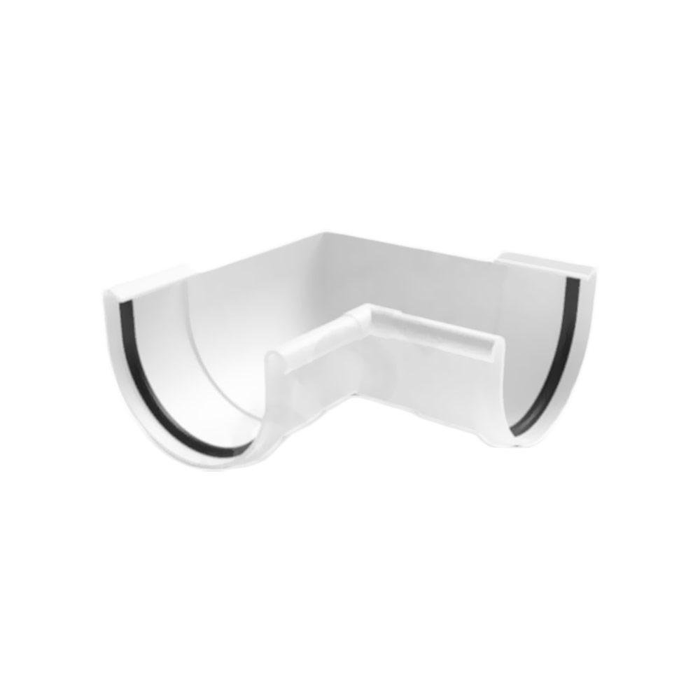 Cot jgheab PVC extern D.100 (alb) EGEPLAST