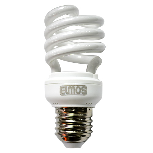 Лампочка энергосберегающая спираль 20W E27 6500K MW (151564)  ELMOS