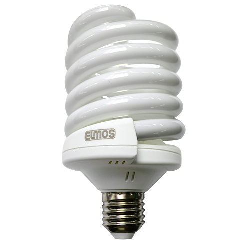 Bec econom SPIRALAT 45W E27 6500K MW  ELMOS