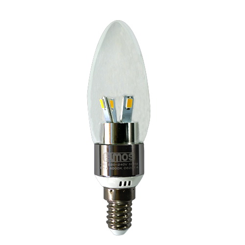 Bec Led Candle 4W E27 4000K  ELMOS