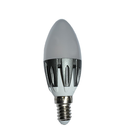 Bec Led C37 4W E14 6500K  ELMOS