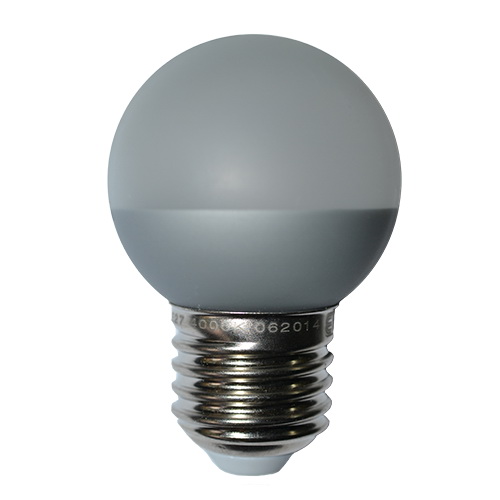 Лампочка светодиодная G45 2W E27 6500K  ELMOS