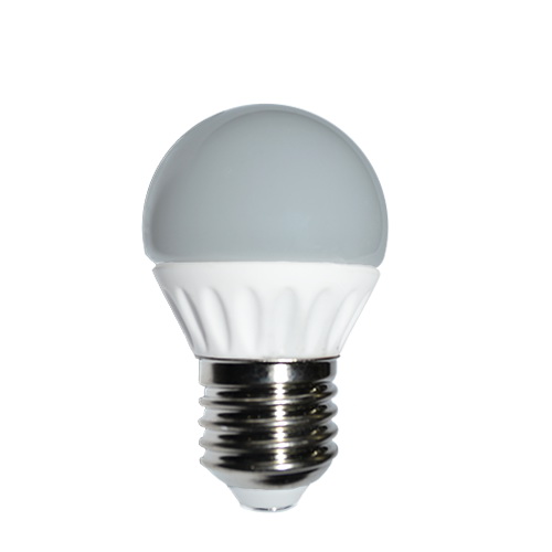 Лампочка светодиодная G45 4W E27 6500K  ELMOS