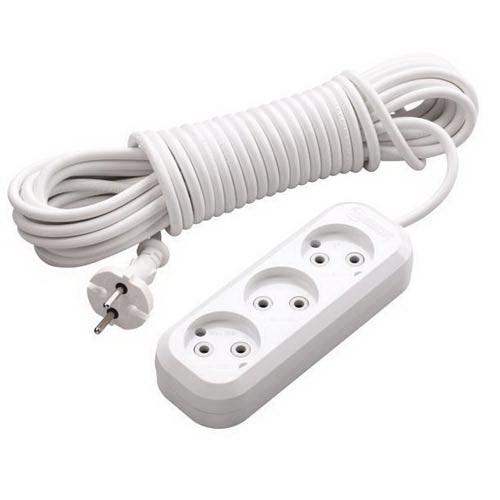 Prelungitor 3 locuri fara pamintare  7m 10A 250V (MGP127)  MAKEL
