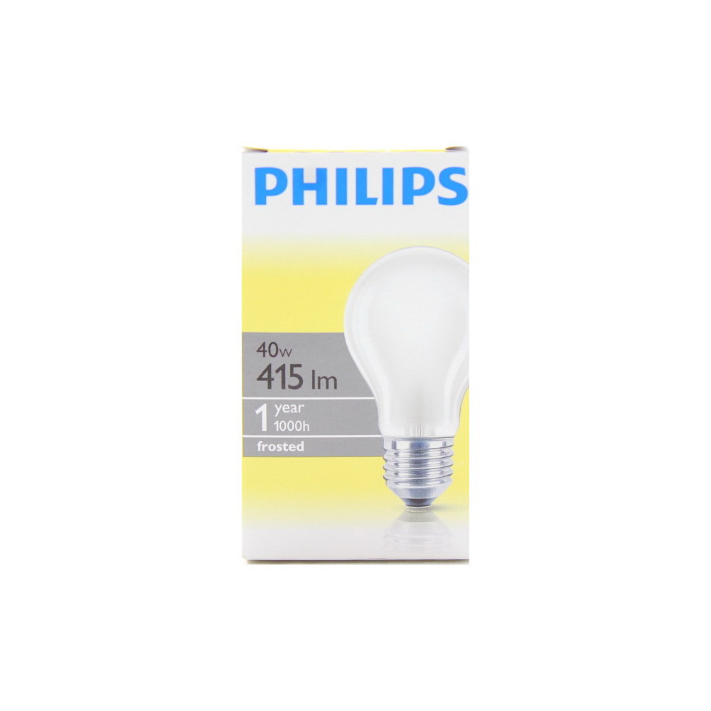 Лампа накаливания PHILIPS A55 STAND E27 40W 230V CL