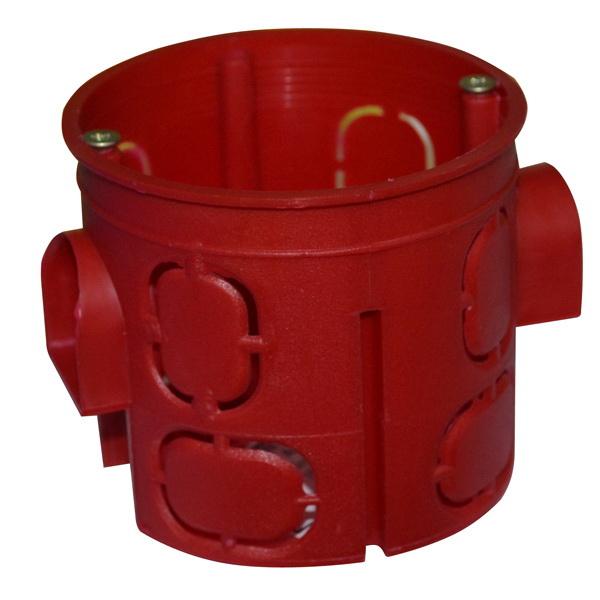 Cutie pentru prize cu conector D. 65 x 60 mm c/s (80 buc.)