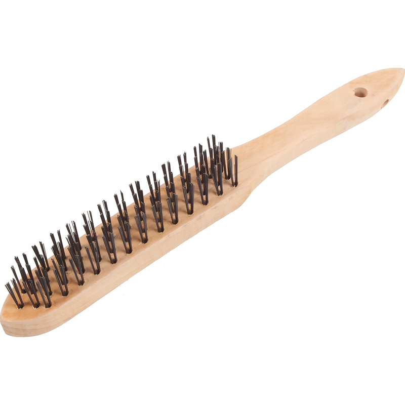 Щетка по металлу 5-рядная оцинкованная