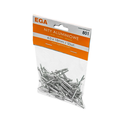 Заклепки 4.0 x 18 мм (50 шт.) (801)