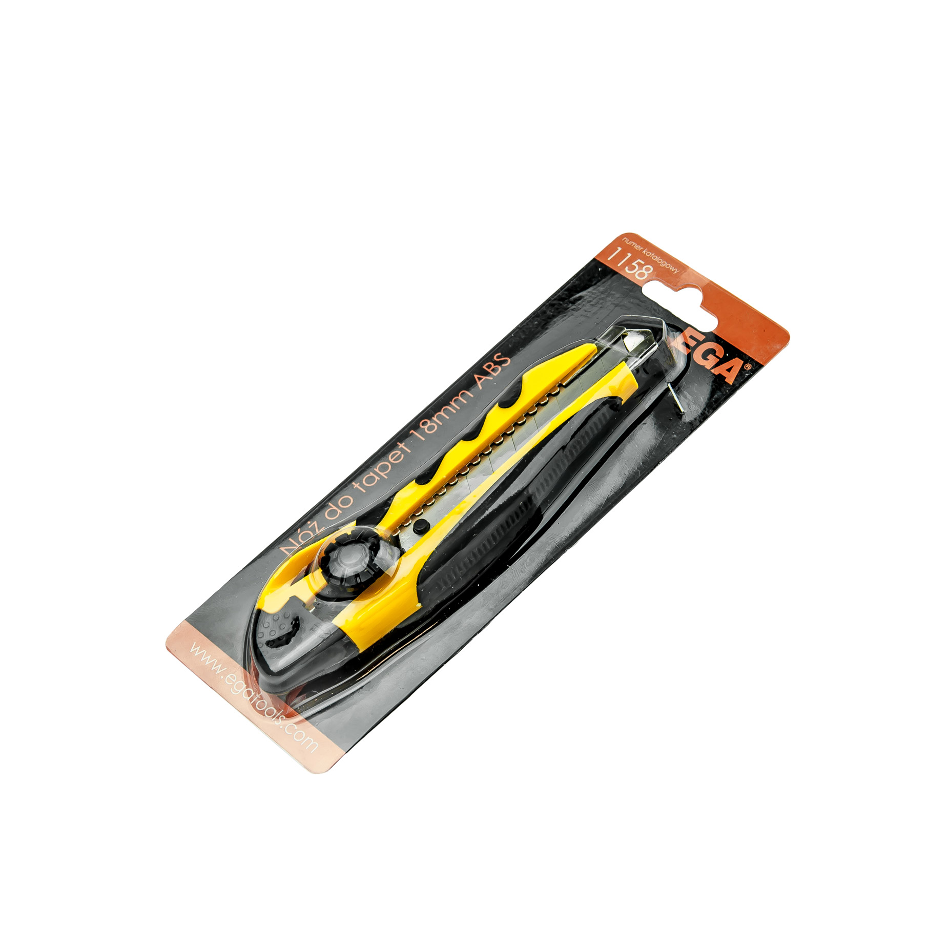 Нож сегментный 18 мм ABS (1158)