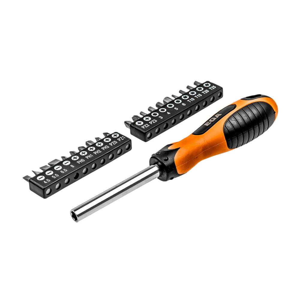 Набор бит с рукояткой - 21 шт. (987)