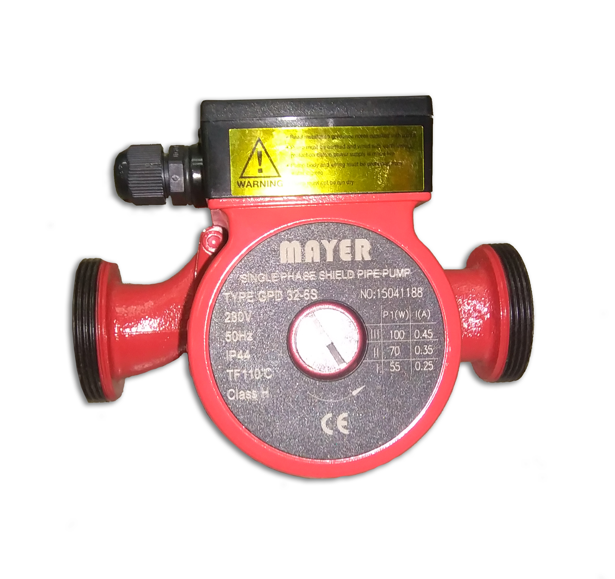 Pompa circulatie MAYER GPD 32-6 (D. 1.1/4" FI) Qmax=1 m³/h CL