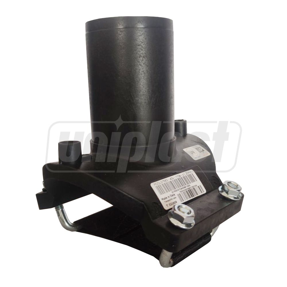 Седловой тройник e/f D. 75 x 63 прямой PE100 SDR11  +GF+