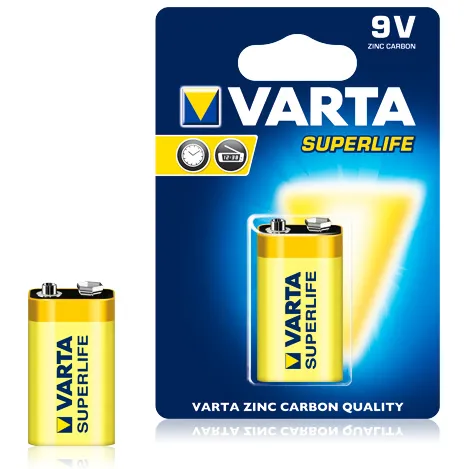 Baterie  9V 6F22 (1 buc.)  VARTA
