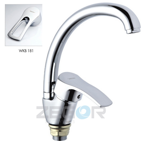 Смеситель для кухни (ухо) YUB A181 (YUB4) на гайке ZEGOR