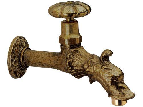 Кран вентильный водоразборный D. 1/2" декоративный садовый Art. 202MA  REMER