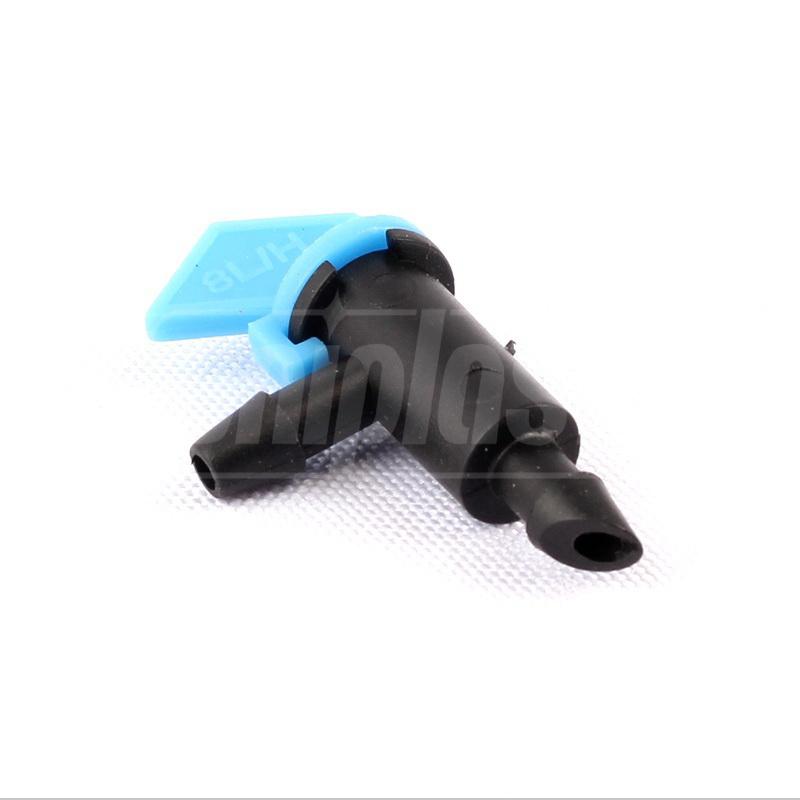 Капельница-флажок D. 1/4" 8 LPH, 0.8-1.0 bar (синий)  UNITAPE