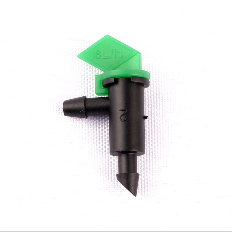 Emitator inserare D. 1/4" 16 LPH, 0.8-1.0 bar (verde)  UNITAPE