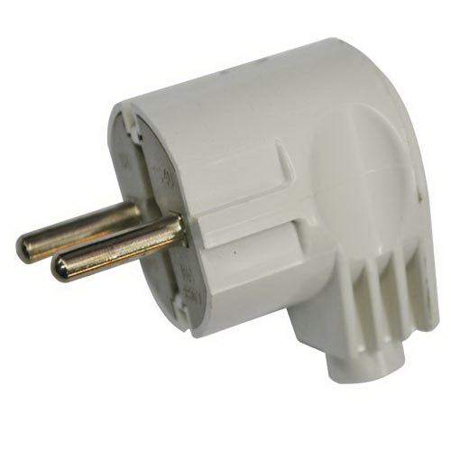 Вилка евро 16A 250V (700/35 шт./коробка) (300.000.703)