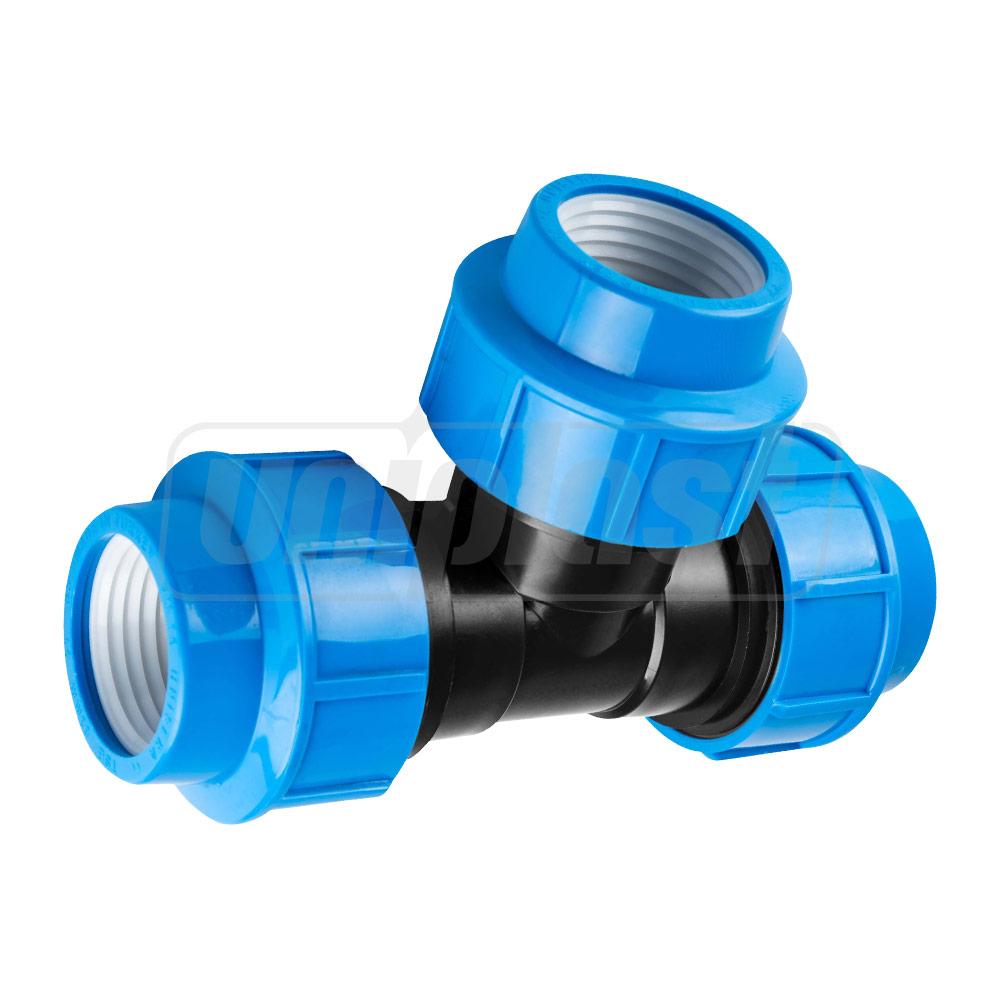 Тройник зажимной  D. 32 x 32 x 32 / T  UNISERA