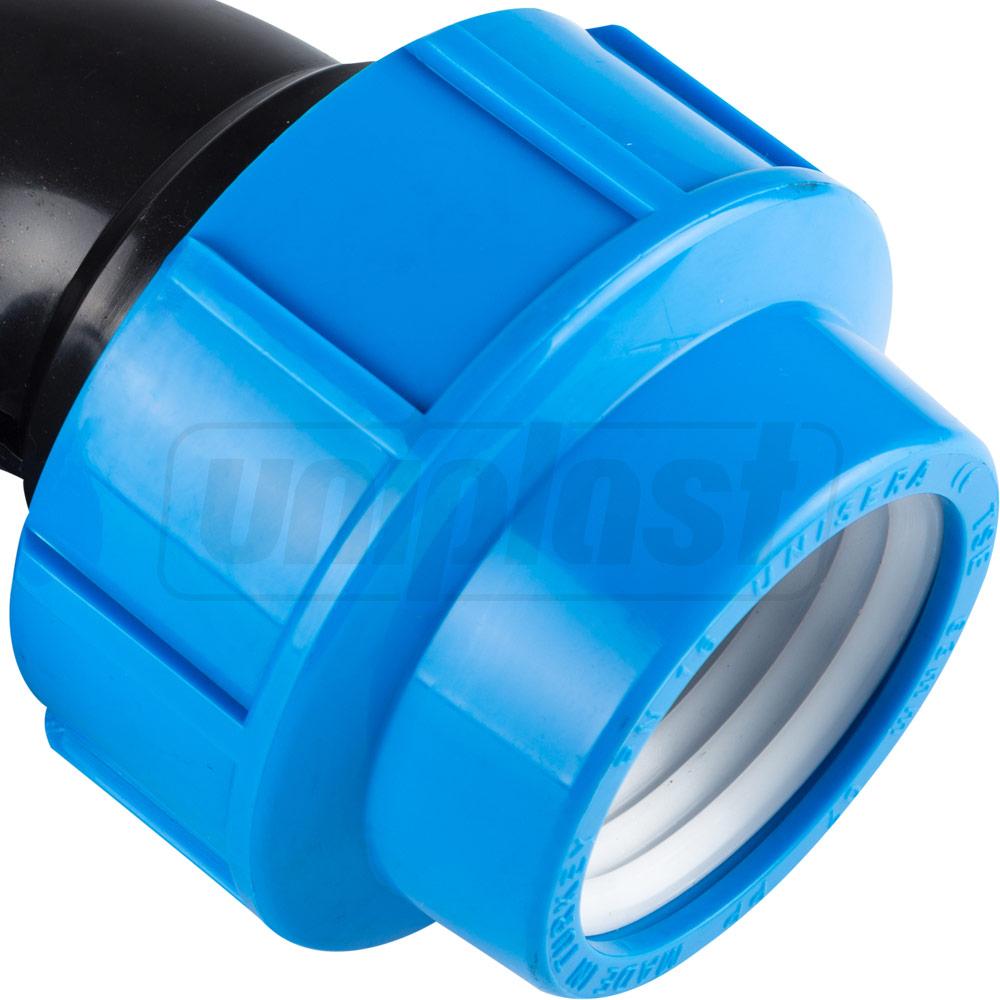 Угольник зажимной с переходом D. 32 x 25 / T  UNISERA