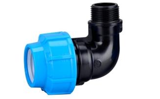 Угольник зажимной D. 20 x 1/2" Папа / T  UNISERA