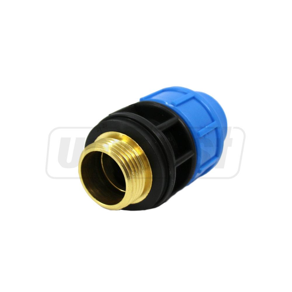 Adaptor compresiune alama D. 25 x 3/4" FE / 10 T  UNISERA