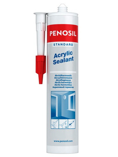 Силикон Акриловый белый 280 мл  PENOSIL