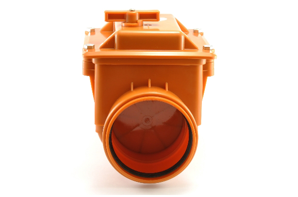 Clapeta sens de capat D.160 PVC ZBK160  KARMAT