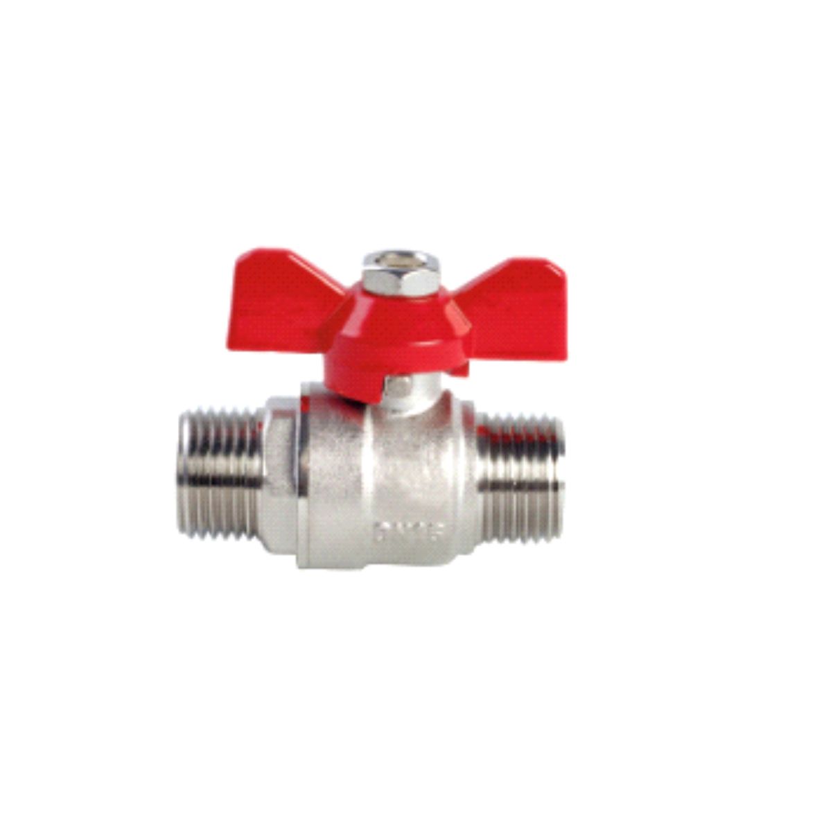 Кран шаровый D.  1/2" П/П PN20 DI