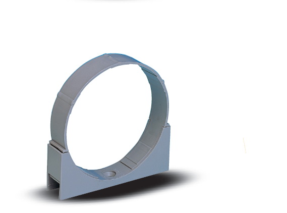 Кронштейн металлический для трубы D. 4"  EGEPLAST