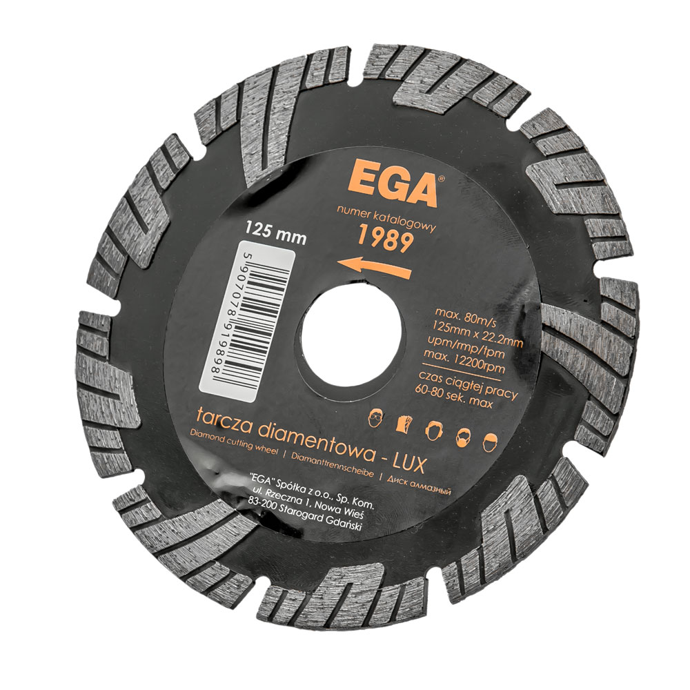 Disc diamantat LUX 230 mm (1991)