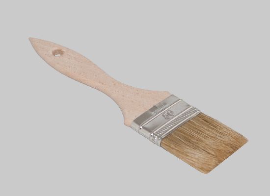 Кисть полуанглийская деревянная 50 мм (50092P)