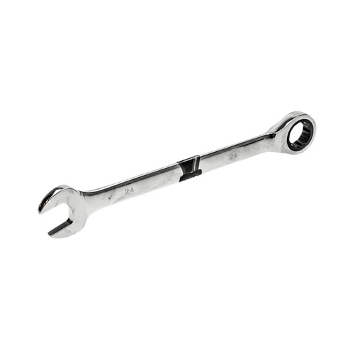 Ключ гаечный рожково-накидной с трещоткой 17 мм (2653)