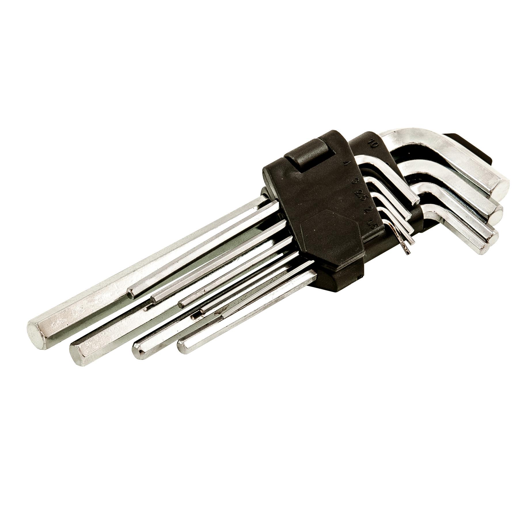 Набор шестигранных ключей 2-10 мм (9 шт.) Maxter (1122)