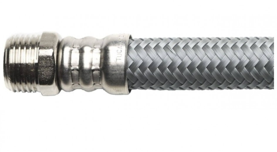 Furtun flexibil antivibrant TUCAI L=1 m D. 1/2" FE/FI (2277)