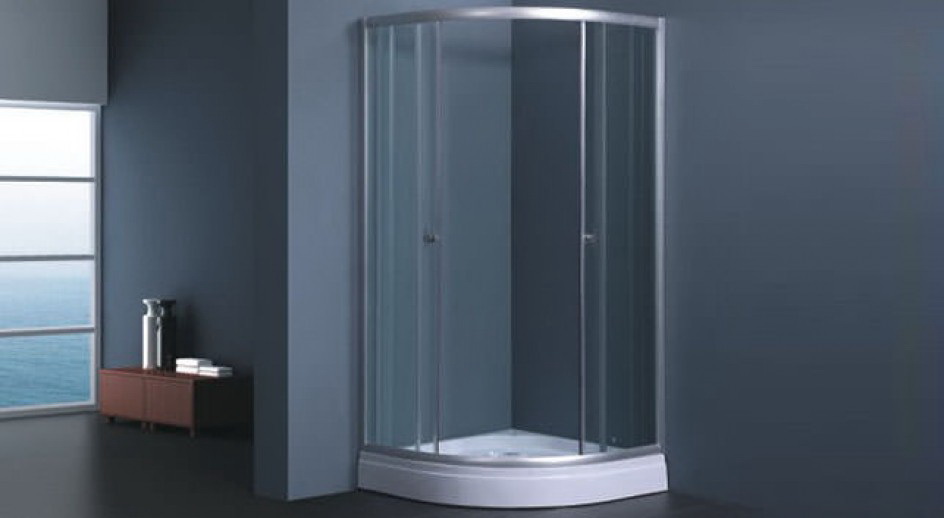 Cabina de dus Ingrid 90 x 15 cm, H=1.94 m Sticla-Fabric (4107)