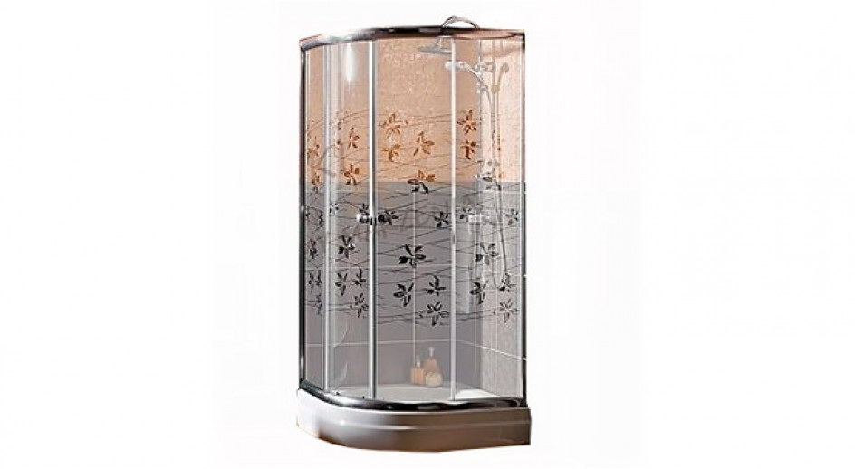 Cabina de dus Tessalia 80 x 15 cm, H=1.94 m (10051)