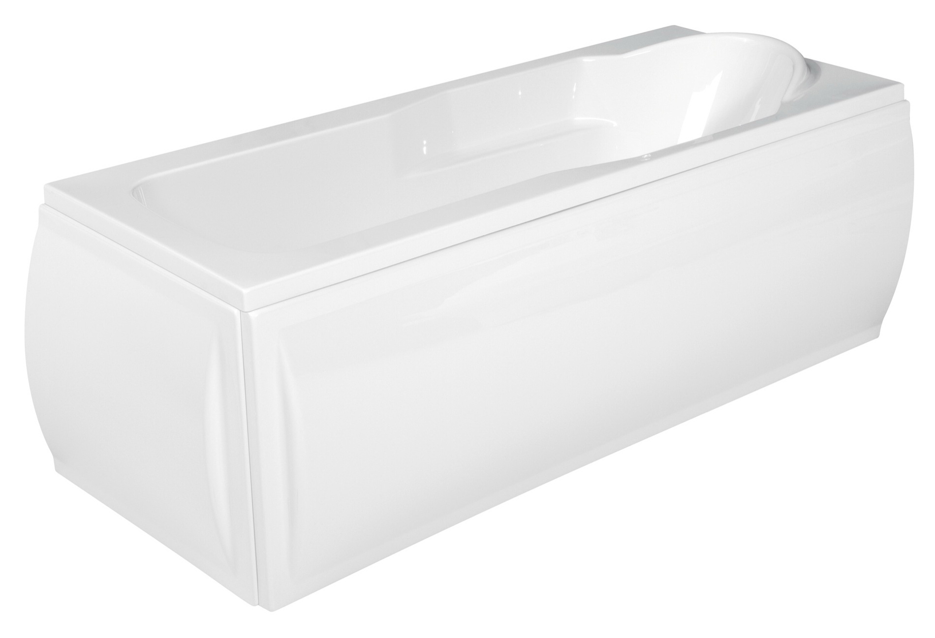 Сada de baie din acril CERSANIT Santana 170 x 70 cm dreptunghiulara (1033)