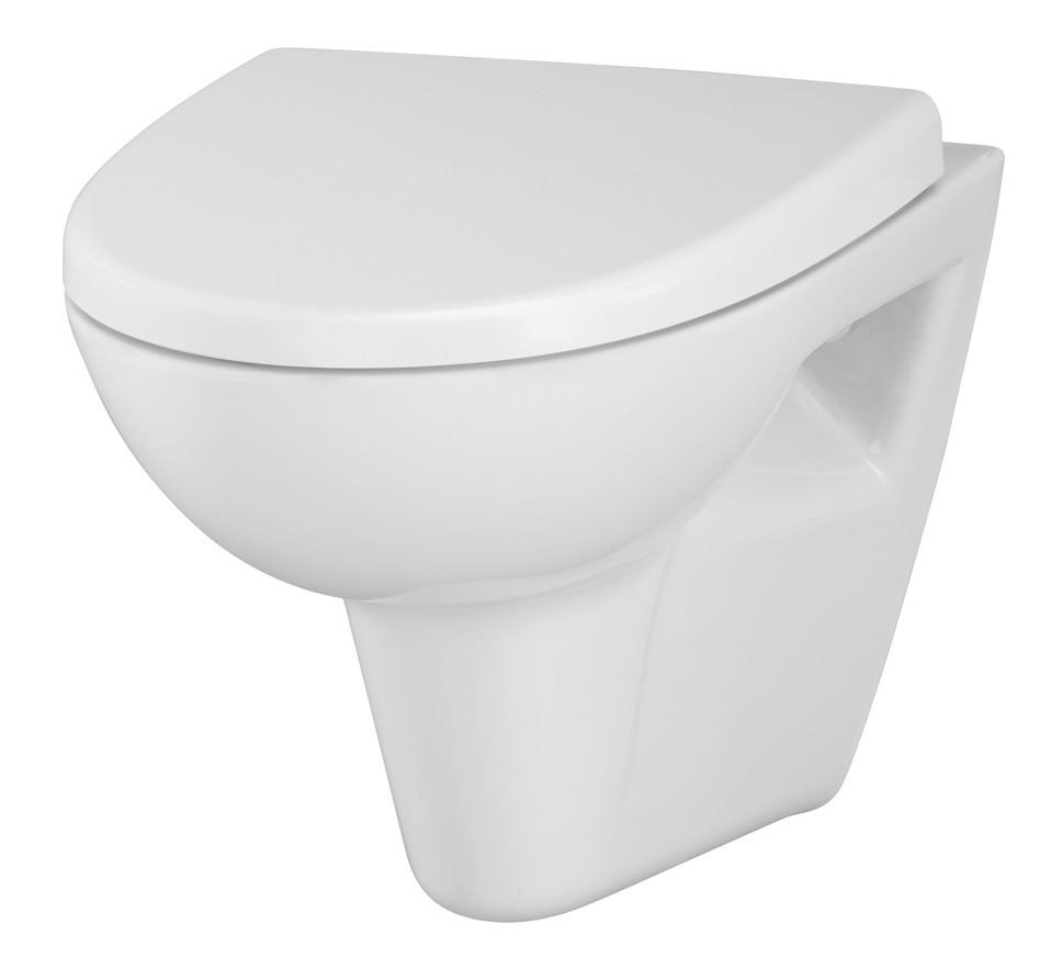 Унитаз подвесной без крышки Parva (7320)  CERSANIT