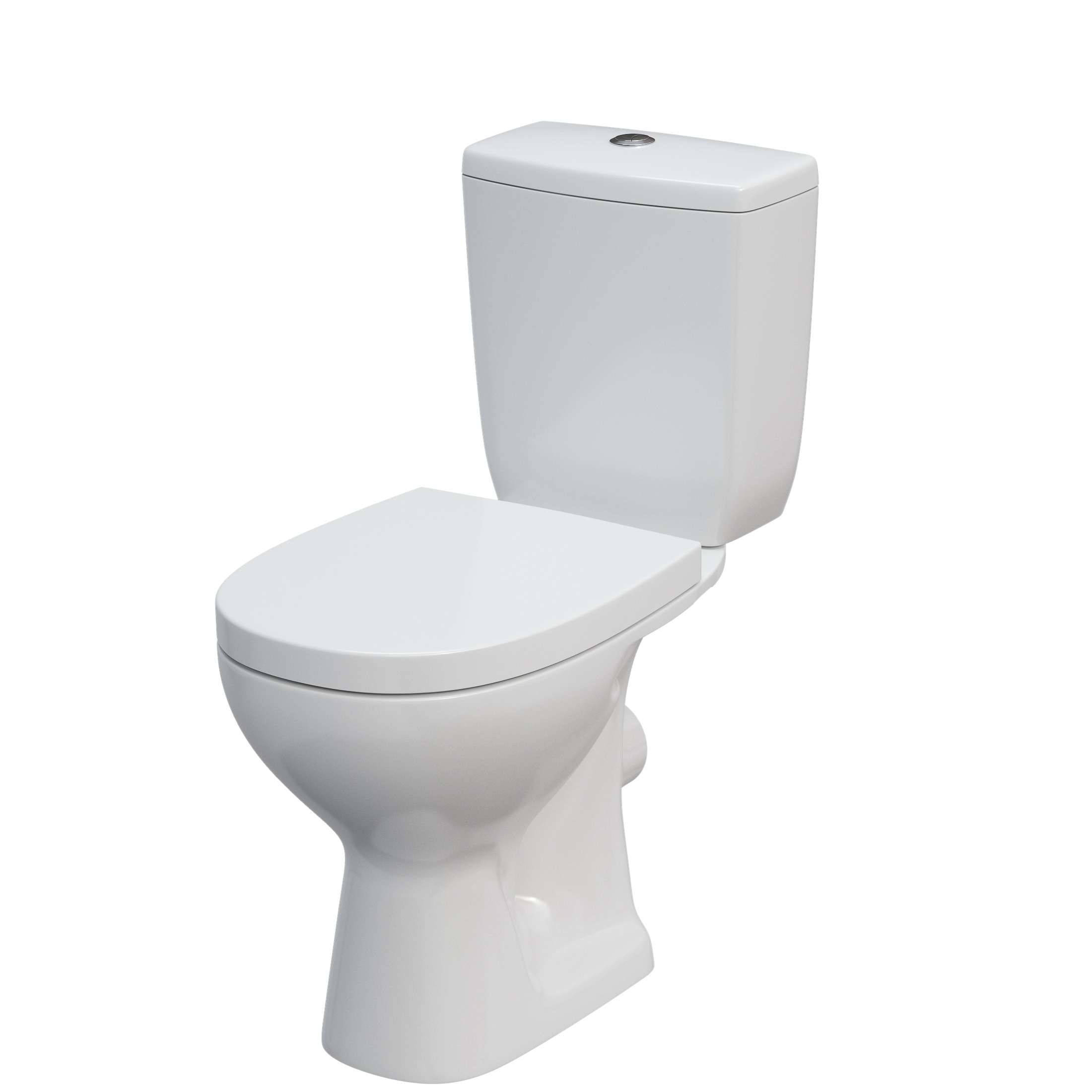 Compact 3-6 L cu alimentare inferioara Arteco, cu capac duroplast, microlift (10495)  CERSANIT