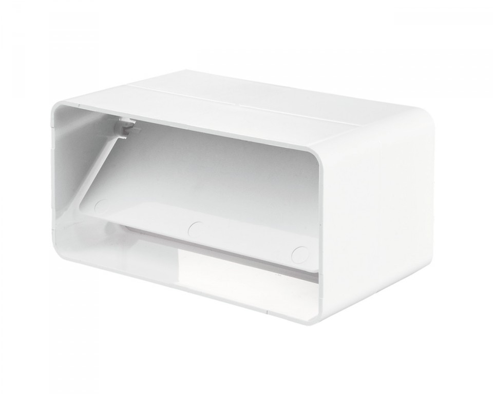 Mufa de ventilatie cu placa din plastic 55 x 110 mm dreptunghiulara (5151)  VENTS