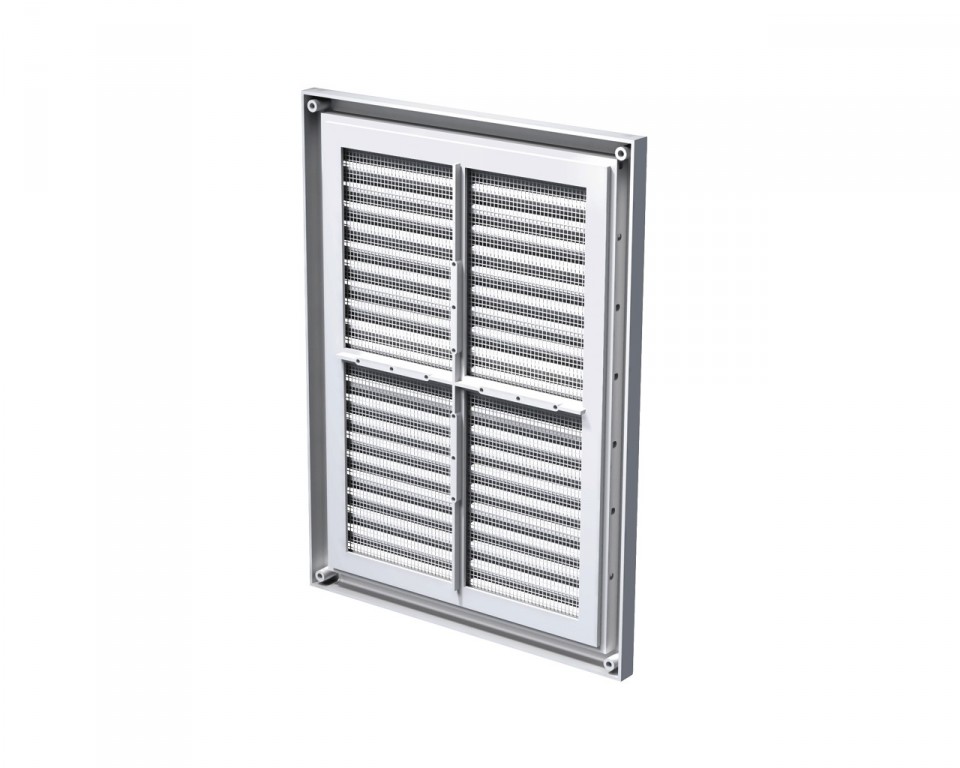 Решетка вентиляционная пластиковая MV 160 s ABS  VENTS