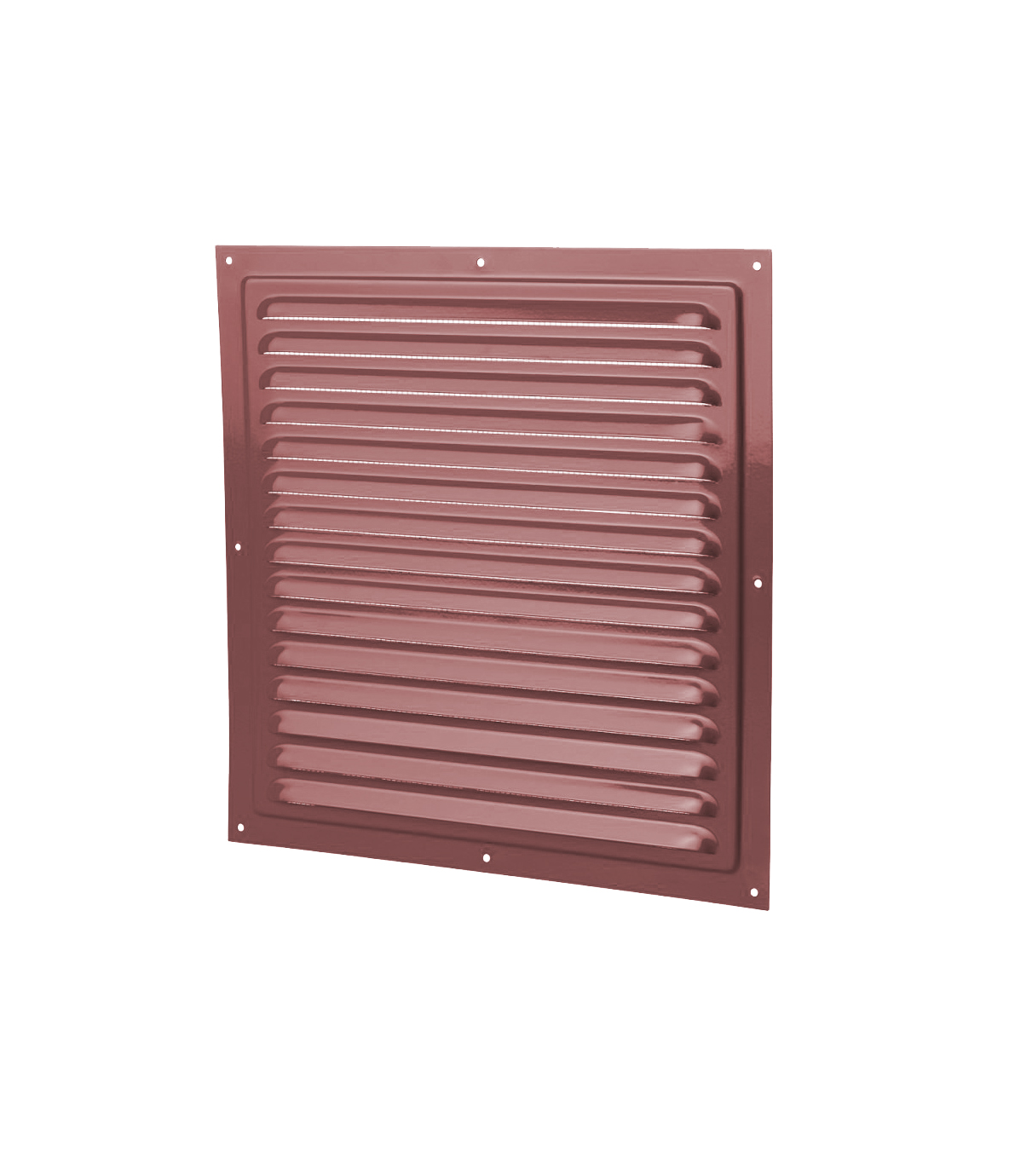 Grila ventilatie metal patrata 300 x 300 mm (cu plasa metalica) MVM 300s (maro)  VENTS